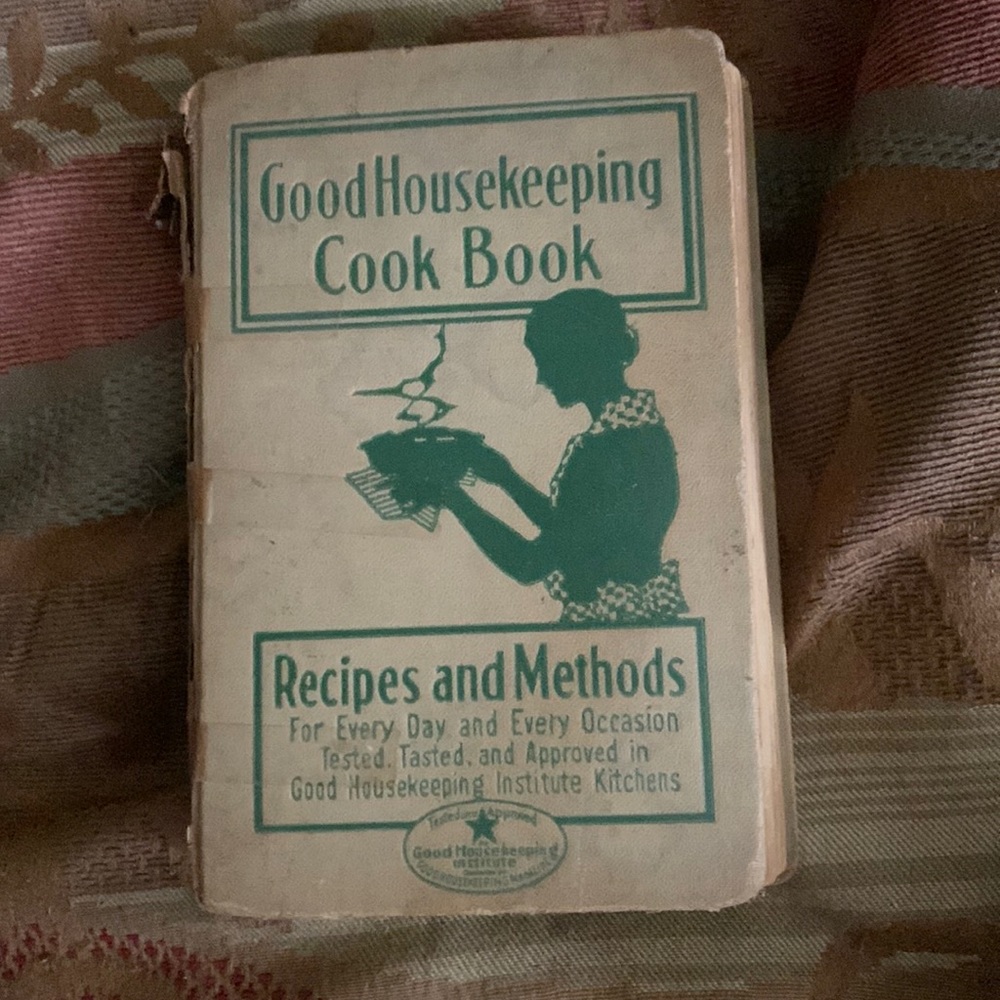 First edition Good Housekeeping cook book